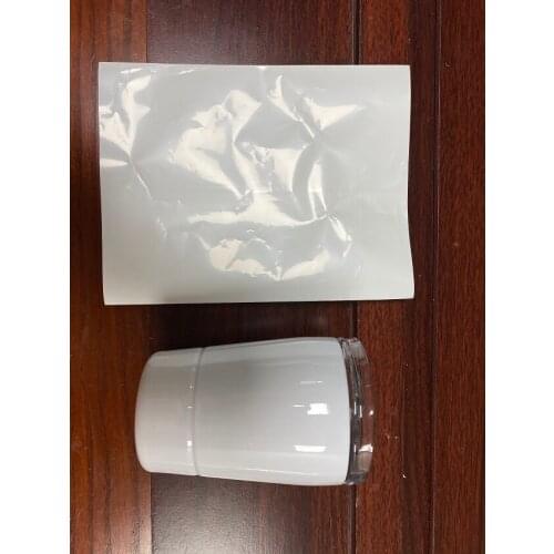 SUB130130 White Sublimation Shrink Wrap for 8oz Kids Milk Tumbler Sublimation Sleeves Heat Shrink Wrap
