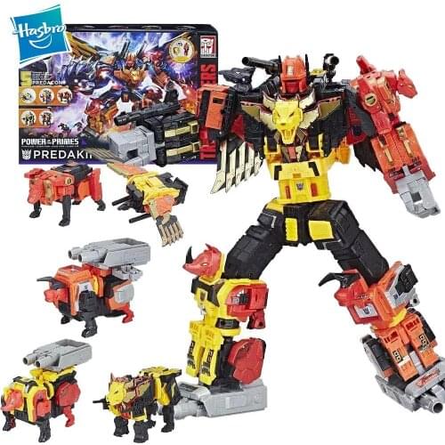 40Cm Hasbro Transformers Toys Predaking Power Of The Primes Studio Series Titans PP-31 Transformer Robot Birthday Gift