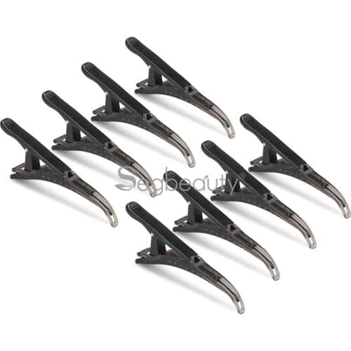 Segbeauty 8pcs Hair Clips Mouth Hairdressing Beak Sectioning Crocodile Mouth Professional Salon Hairpins Hairstyling Tool
