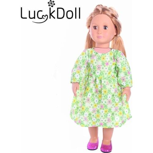 3 New arrival hand fashion Best gift for children fashion 18 Inch/43cm Doll skirt (without shoes)