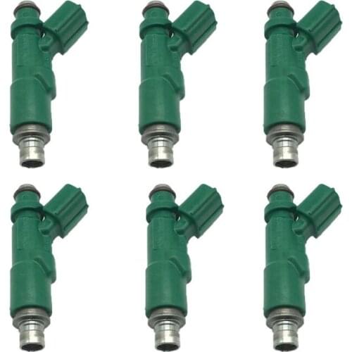 6pcs Fuel Injector for 01-09 Toyota Prius Echo Scion xA xB 1.5L OEM 2320921020 23209-21020 23250-21020 2325021020