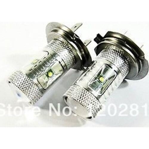 Free Shipping 2Pcs H7 472 30W CREE Chip LED FRONT FOG CAR DRL WHITE BULBS ALPINA