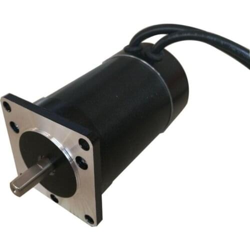 NEMA 23 BLDC motor 57 brushless DC motor with square flange 57BLS115 24V 4000RPM 200W 0.47Nm