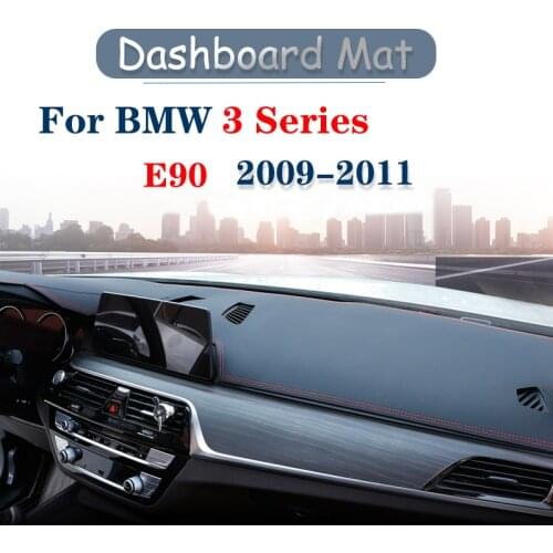 For BMW 3 Series E90 2009 2010 2011 Anti-Slip Anti-UV Mat Dashboard Cover Pad Dashmat Protect Carpet Accessories 318i 320i 325i