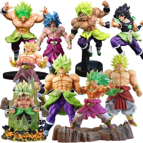 Anime Action Figures DOD Dragon Ball Broli Broly Super Saiyan GX WCF Collection PVC Model Toys Ornaments Birthday Gifts 11-26CM