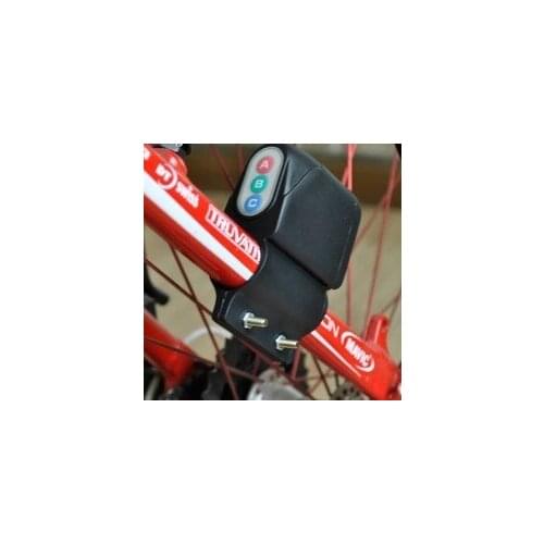 Electronic bicycle alarm lock alarm mountain bike alarm ABC password alarm sent 9 v battery