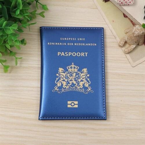 Hot Fashion Netherland Travel Passport Holder Protector Case Business Travel Wallet Protective Passport Cover For Holland