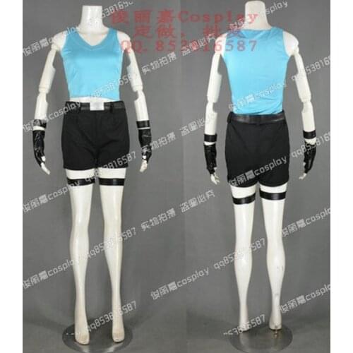 Tomb Raider Video Game Lara Croft Outfit Cosplay Costume J001