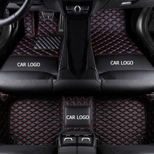 Custom Car Floor Mats for BMW e36 e39 e46 e60 e90 f10 F15 F16 f30 x1 x3 x4 x5 x6 1/2/3/4/5/6/7 car accessories styling foot mats