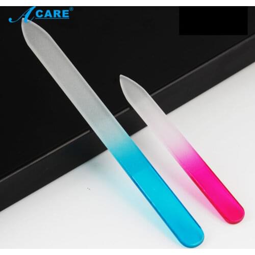 ACARE 1PC Fashion Nail File Buffing Grit Sand For Nail Art Beauty Makeup Tool Durable Crystal Glass File Manicure Nail Art Tools