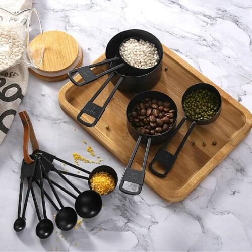 Measuring Spoons Cups Set, Stackable Tablespoons Measuring Set for Gift Dry Liquid Ingredients Cooking Baking Set of 10