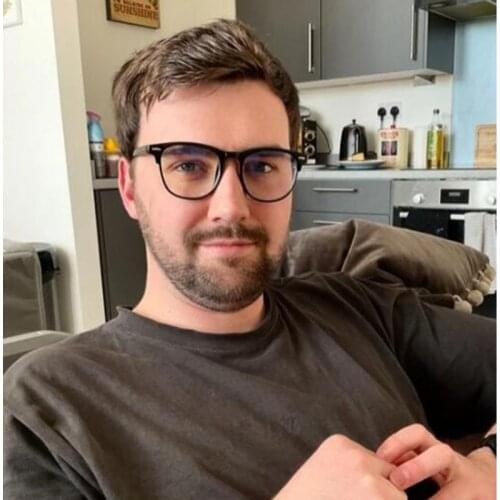 Anti Blue Light Glasses Blocking Filter Reduces Eyewear Strain Clear Gaming Computer Glasses Men Improve Comfort Eyeglasses