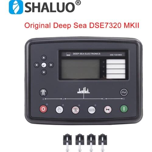 Original Deep Sea DSE7320 MKII diesel generator controller LCD display auto start remote control module board genset panel parts