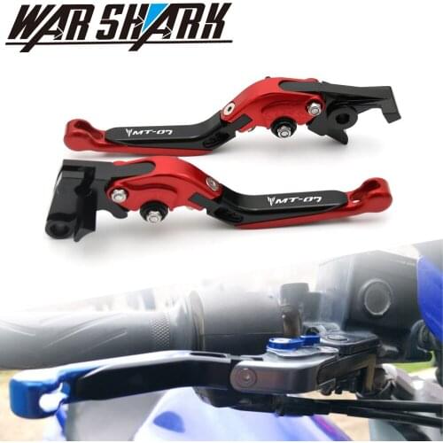 Folding Extendable Adjustable CNC Motorcycle Clutch Brake Levers Accessories FOR YAMAHA MT-07/FZ-07 MT07 MT 07 FZ07 2014-2020