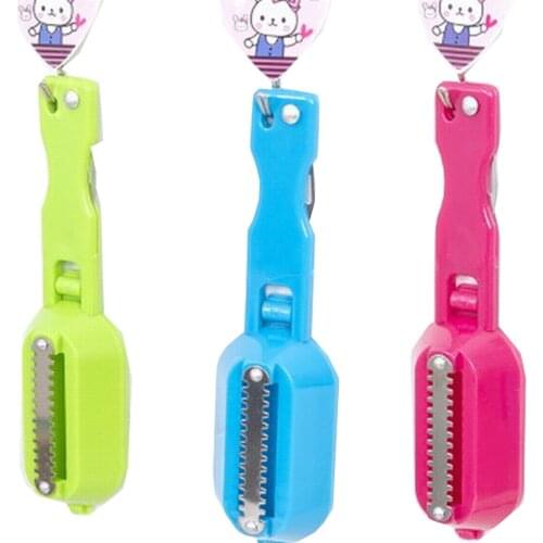Kitchen gadgets fish scale scraper stainless steel shaving fish scale scraper fish killer kitchen supplies