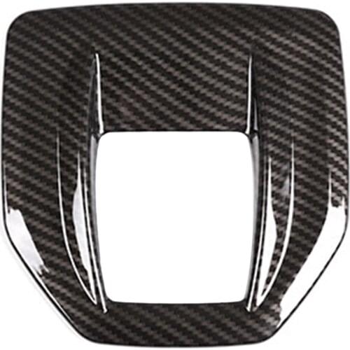 Carbon Fiber Style For Alfa Romeo Giulia Stelvio 2017 2018 Abs Interior Center Console Gear Shift Panel Cover Trim Sticker