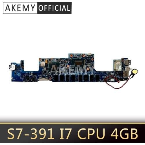 STORM MB 12223-1 48.4WE05.011 12223-2 48.4WE05.021 I7 CPU 4GB NBM3E11003 NBM3E11001 motherboard for Acer ASPIRE S7-391