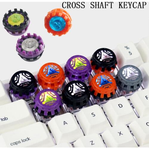 1pc Light-transmitting 3D three-dimensional resin PC material Mechanical keyboard personality keycaps
