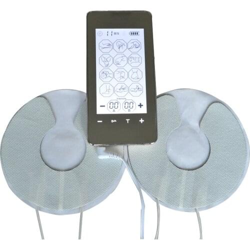 Health Care Electrical Tens Massager Acupuncture Pulse Massage Device With 1 Pair Electrode Breast Massage Patches Jack 2.0mm