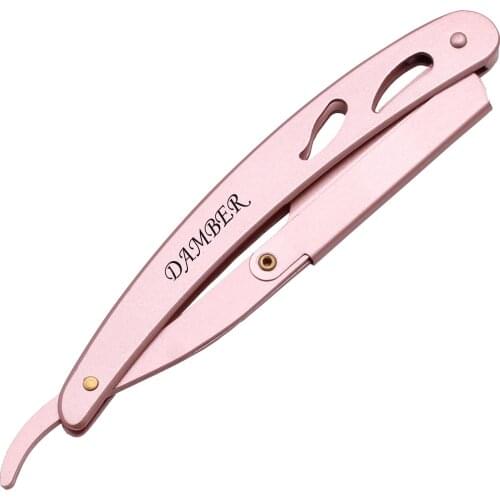 14*2cm 1 Pcs Body Razors Professional Barber Edge Steel Folding Shaving Knife Hair Removal Tools Shaving Razor + Blade 6102