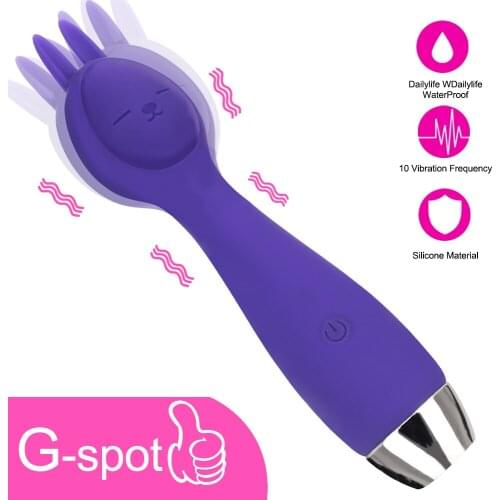 10 Speed Clitoris Stimulation AV Stick Dildo Vibrator Female Masturbator Sex Toys for Women Adult Products Sex Shop