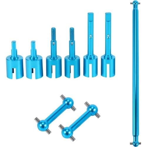 Aluminum Cup Joint Dog Bone Wheel Axles C Parts for Tamiya TT02 TT-02 1/10 RC Drift Car