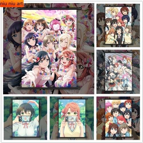 Anime Loves Life! Hongqi High School Idol Club Diamond Embroidery Diamond Mosaic Diamond Painting Cross Stitch Kits Home Decor
