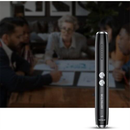 Anti-CandidPen Cam Anti Spy Camera Detector Bug Gadget Wireless RF Signal Finder Audio GSM GPS Car Tracking Wiretapping Scanner