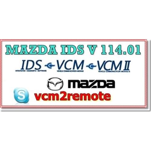 For MAZDA IDS SOFTWARE 120+(Online+Offline) Calibration Native Install with Remote Support IDS Release Level IDS-109