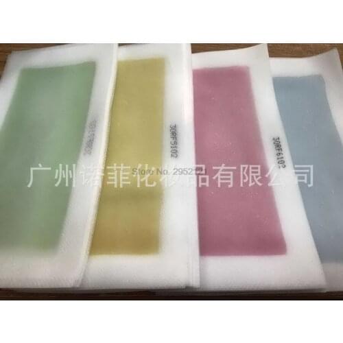 By DHL 200set 10pcs/set Hair Removal Double Side Cold Wax Strips Paper For Leg Body Facial Hair for man and woman 4 scent tools