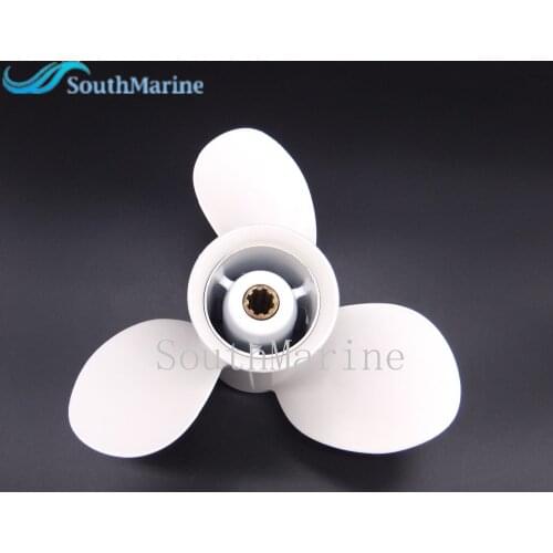 Boat Engine Aluminum Alloy Propeller 9 1/4x10-J for Yamaha 9.9HP 15HP Outboard Motors Parts 9 1/4 x 10 J