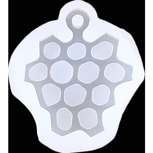 New Exquisite Crystal Glue Mold Diy Fudge Cake Chocolate Decoration Mold Pendant Mirror Silicone Mold