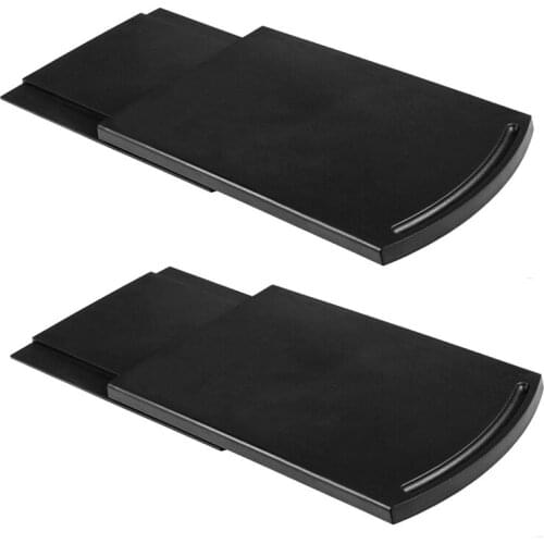 SANQ Kitchen Caddy Sliding Coffee Tray Mat,12 Inch Under Cabinet Appliance Coffee Maker Toaster Countertop Storage Moving Slider