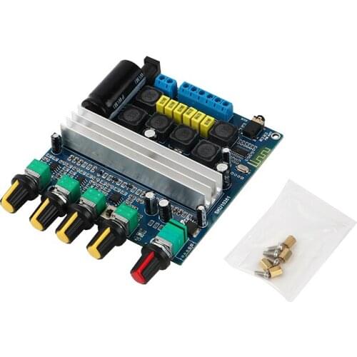 Tpa3116 High Power 2.1 Subwoofer Bluetooth 5.0 Digital Amplifier Board 50W * 2 + 100W Finished Board