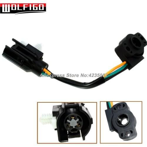 WOLFIGO New Throttle Position Sensor Standard TH44T fit 1985-1997 Ford Bronco 5.8L-V8 9097917,E6TF9B989AA