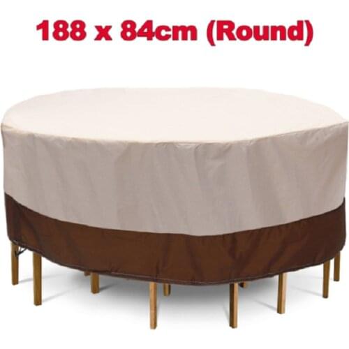 3 shapes of outdoor garden patio furniture protective cover cover rain and snow waterproof chair sofa table chair dust cover