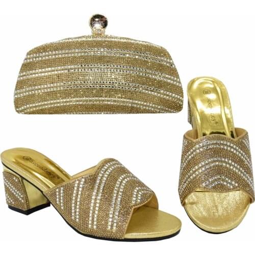 Latest Shoes and Bags To Match for Wedding Luxury Shoes Women Designers Women Shoes High Heel Nigerian Shoes and Matching Bags