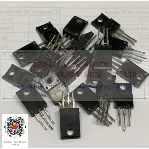 [10pcs]Used goods; 2SK2700 2SK2717 2SK2718 2SK2723 2SK2724 2SK2733 2SK2736 2SK2737 2SK2738 K2700 K2717 K2718 K2723 K2724 K2733