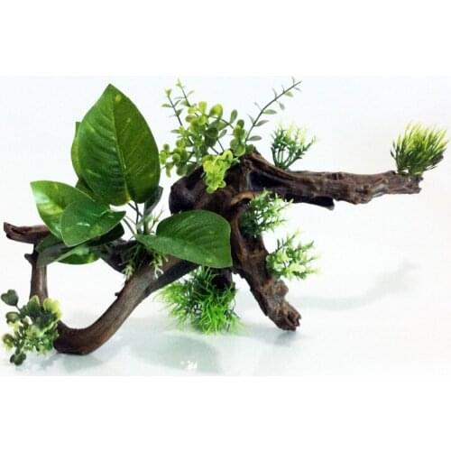 Aquarium Ornament Imitation Roots Driftwood Trunk Fish Tank Decoration aquarium grass