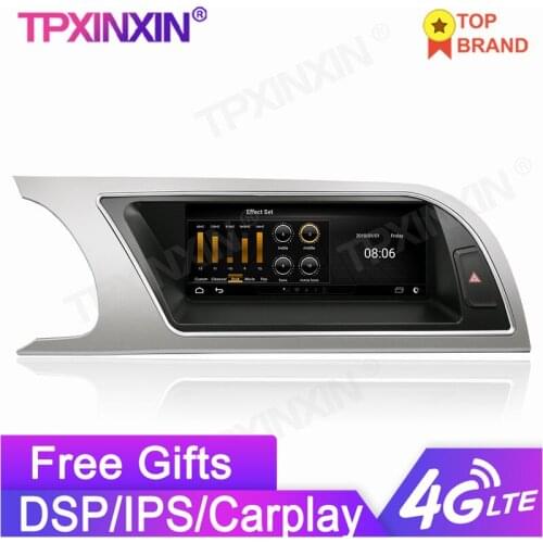 Android 10 8G RAM 128GB For Audi A5 2009+ Car GPS Navigation Multimedia Player Auto Stereo Head Unit Radio Tape Recorder Carplay