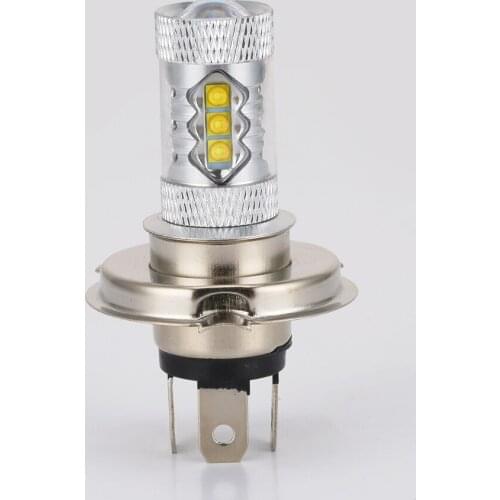 1PCS Car Auto Lighting Bulb 12V white 6000K High Power 80W H4 Cree 3535 16SMD Fog Lamp Headlight Xenon Daytime Running Light