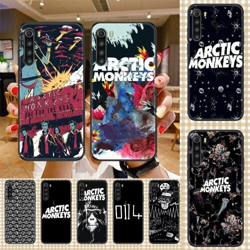 Band Arctic monkeys Phone case For Xiaomi Redmi Note 7 7A 8 8T 9 9A 9S 10 K30 Pro Ultra black trend prime fashion funda art Etui