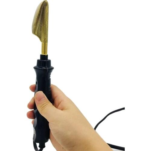 Electric Iron Smooth Leather Wrinkle Iron Fur Clothing Leather Product Tools Shoemaking Tools