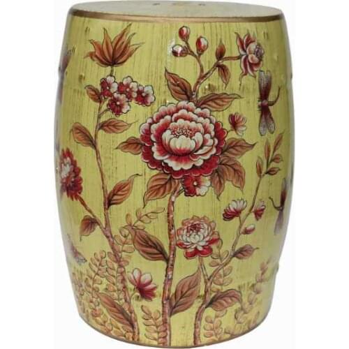 Art Jindezhen dressing table ceramic garden stool Chinese ceramic drum stool bathroom stool handmade