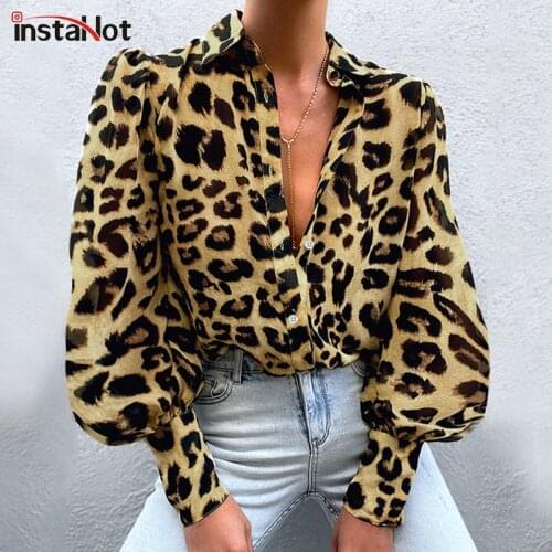 InstaHot Leopard Blouses