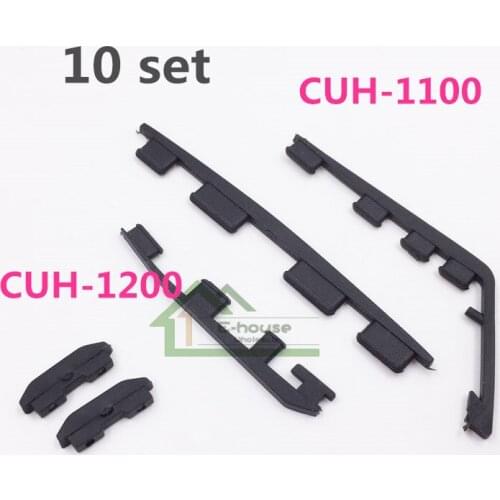 10 Set for PS4 Game Console CUH-11XX CUH-12XX Dust proof Rubber Pad DIY Dust Proof Prevent Cover Kit
