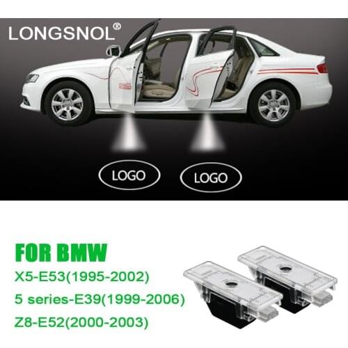For BMW welcome light 12V 5W Car Door Led Laser Projector Logo Ghost Shadow Light For e90,e46,f11,e61,e60,f31 projection lamp