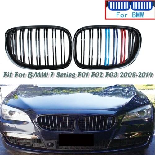 M Performance Car Front Bumper Racing Kidney Grilles Replacement For BMW 7 Series BMW F01 F02 F03 F04 Saloon 2008-2014 e39