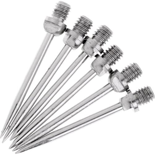 12X 2BA Steel Harrows Darts Tips Conversion Tip Points Black + Silver
