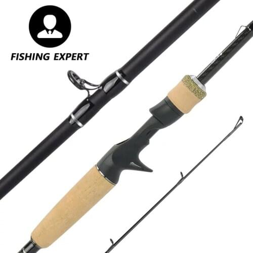 Non-slip EVA & Cork Handle Fishing Gear Luya Rod Double Rod Slightly Gun Handle Straight Handle Novice Mandarin Fish Pole Pesca